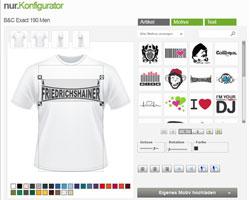nur.Berlin® - Online-Shirt-Designer