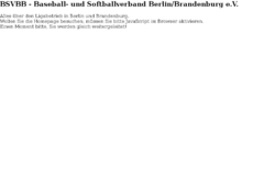 Baseball und Softball Verband Berlin Brandenburg e.V.