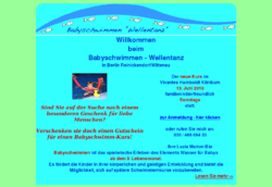Wellentanz Babyschwimmen