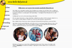 Babysitter und Kinderbetreuung aus Berlin