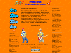 mimicus, die Kinderliedermacher - Kindermusiktheater aus Berlin
