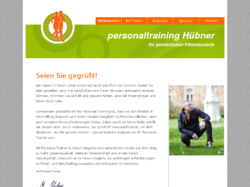 personaltraining Hübner
