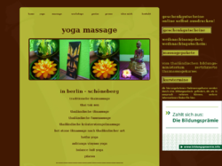 Traditionelle Thaimassage Berlin Schöneberg Yoga