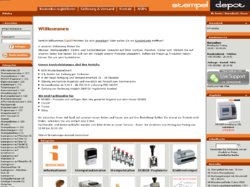 Stempel-Depot.de - Ihr Stempelfach- & Großhandel im Internet
