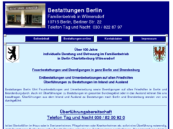 Bestattungen Berlin - Bestattungsinstitut Schuster