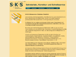 SKS Büroservice Christina Friedrich