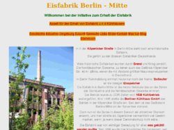 Initiative zum Erhalt der Eisfabrik