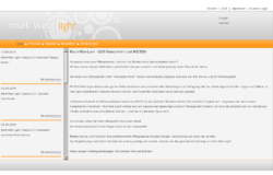 Multi-Web-Light - DER Webauftritt zum MIETEN!