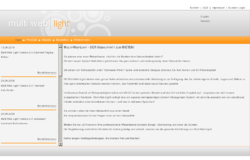 Multi-Web-Light - DER Webauftritt zum MIETEN!