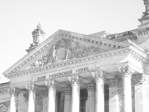 Reichstagsgebude in Berlin