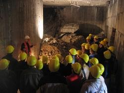 Unterirdische Ruinenlandschaft im Flakbunker Humboldthain, TOUR 2