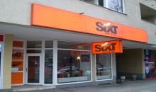 Sixt Autovermietung Berlin Charlottenburg Frontansicht der Filiale